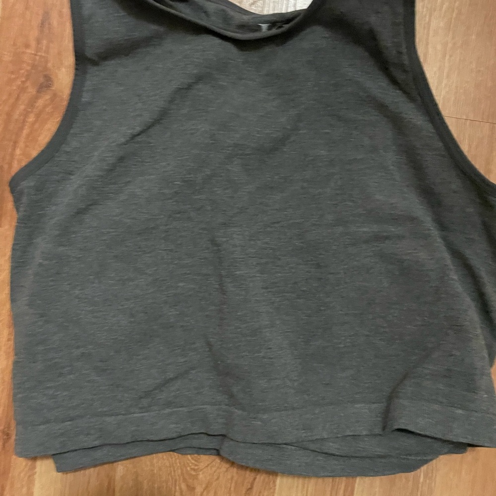 Kindred Bravely Charcoal Crop Top